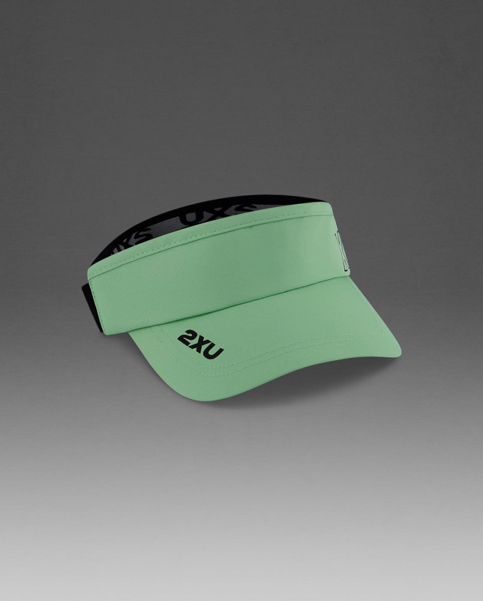2XU - Performance Visor Cap - digital mint/black - 2X-UQ6165F-DGM/BLK-OSFA - Sportbrands24