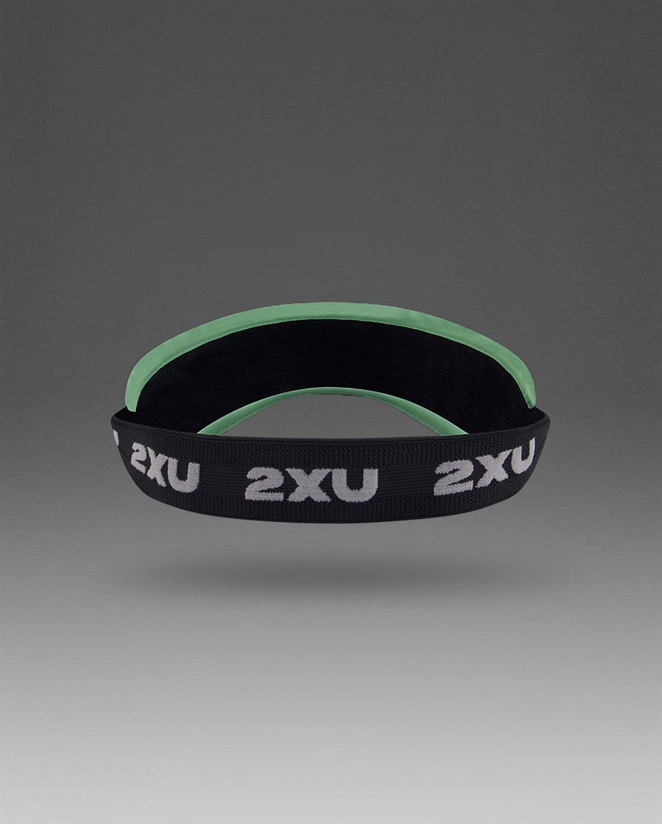 2XU - Performance Visor Cap - digital mint/black - 2X-UQ6165F-DGM/BLK-OSFA - Sportbrands24