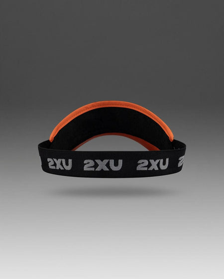 2XU - Performance Visor Cap - ember/white - 2X-UQ6165F-EMB/WHT-OSFA - Sportbrands24