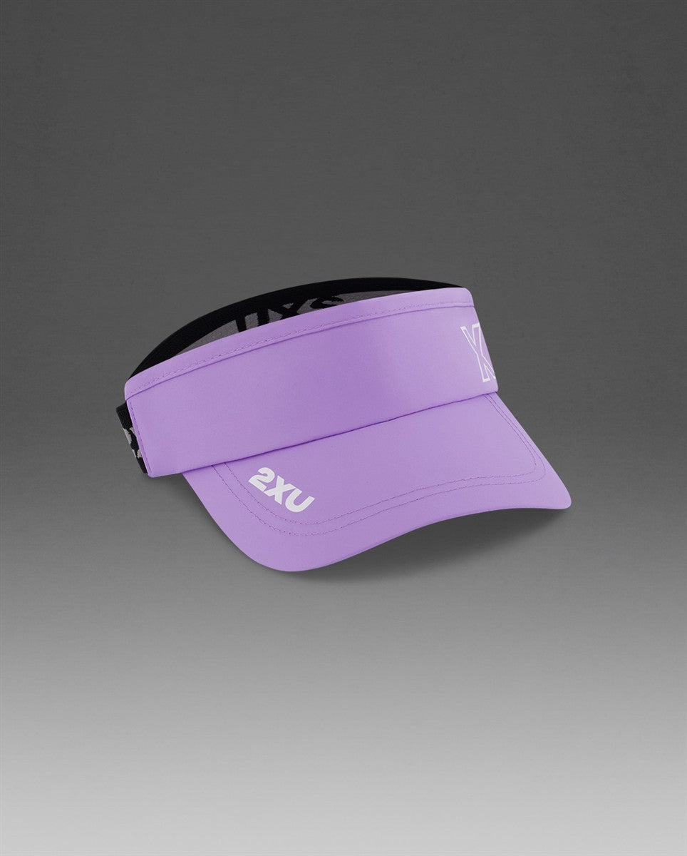 2XU - Performance Visor Cap - grape fizz/white - 2X-UQ6165F-GFZ/WHT-OSFA - Sportbrands24