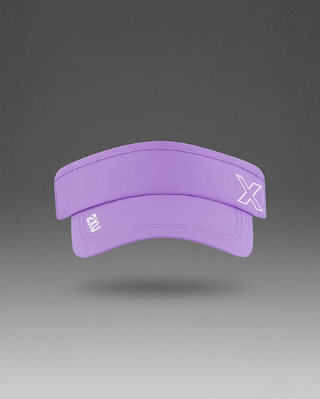 2XU - Performance Visor Cap - grape fizz/white - 2X-UQ6165F-GFZ/WHT-OSFA - Sportbrands24