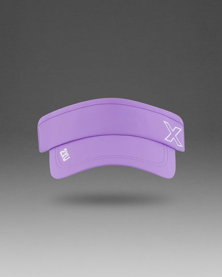 2XU - Performance Visor Cap - grape fizz/white - 2X-UQ6165F-GFZ/WHT-OSFA - Sportbrands24