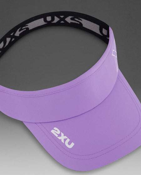2XU - Performance Visor Cap - grape fizz/white - 2X-UQ6165F-GFZ/WHT-OSFA - Sportbrands24