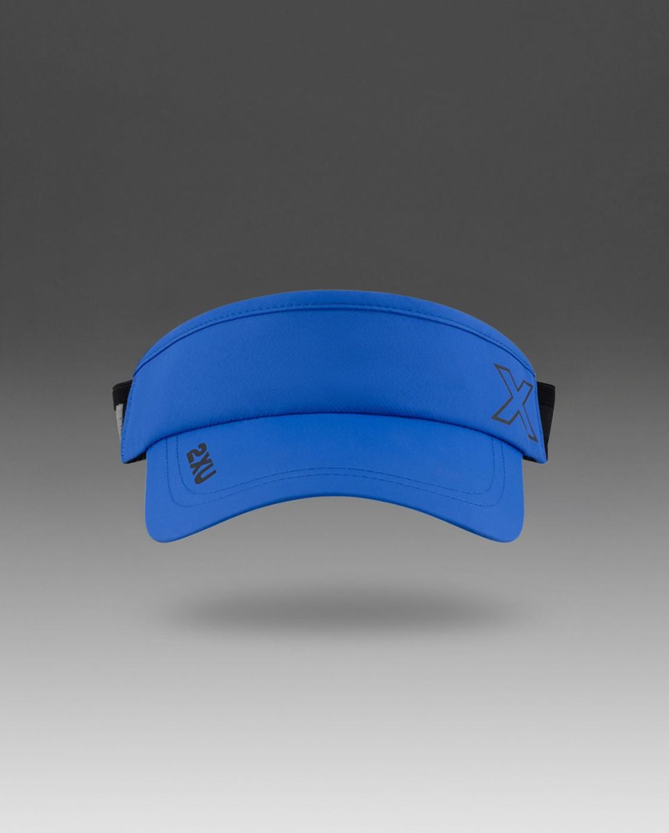 2XU - Performance Visor Cap - nebula/black - 2X-UQ6165F-NBA/BLK-OSFA - Sportbrands24