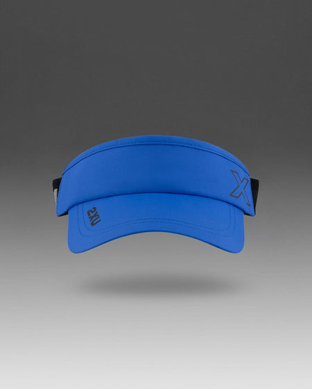 2XU - Performance Visor Cap - nebula/black - 2X-UQ6165F-NBA/BLK-OSFA - Sportbrands24