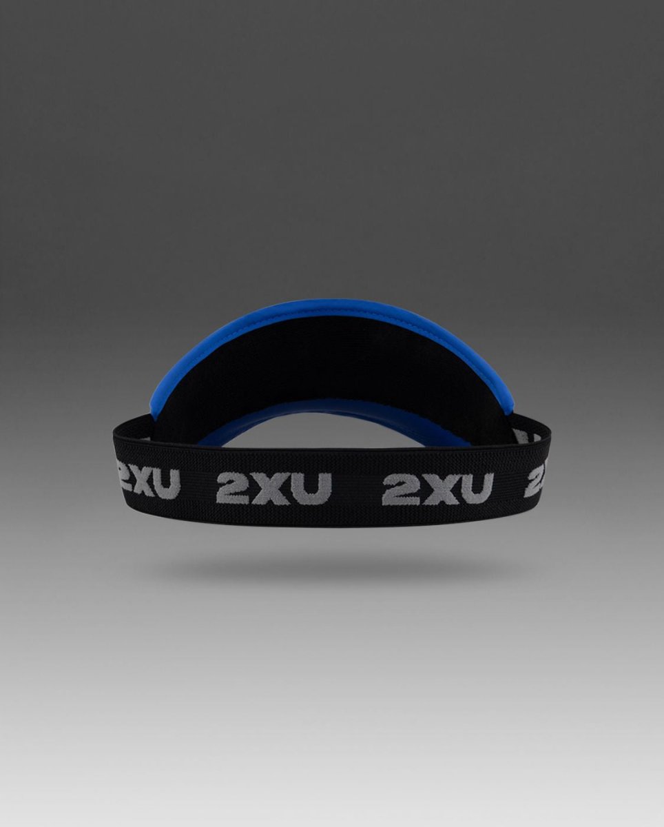 2XU - Performance Visor Cap - nebula/black - 2X-UQ6165F-NBA/BLK-OSFA - Sportbrands24