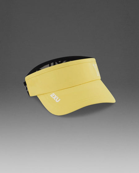 2XU - Performance Visor Cap - pixel lemon/white - 2X-UQ6165F-PXL/WHT-OSFA - Sportbrands24