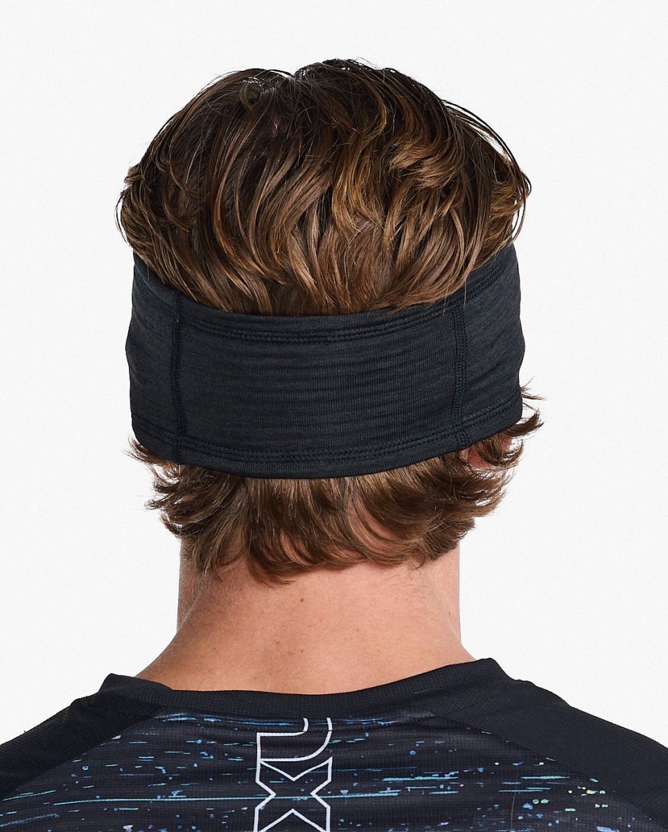 2XU - Ignition Headband Stirnband - black/silver reflective - 2X-UQ6549F-BLK/SRF-OSFA - Sportbrands24