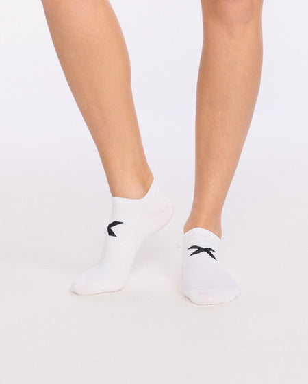 2XU - Invisible Sock Sportsocke - white/black - 2X-UQ6550E-WHT/BLK-S - Sportbrands24
