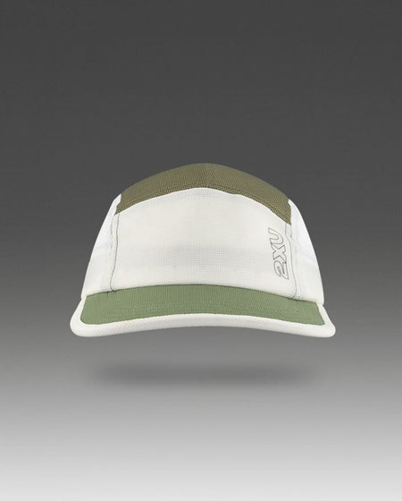 2XU - Light Speed Cap - hunter green/white - 2X-UQ6741F-HTG/WHT-OSFA - Sportbrands24