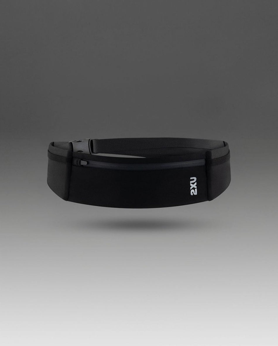 2XU - Run Belt - black/black - 2X-UQ7270G-BLK/BLK-OSFA - Sportbrands24