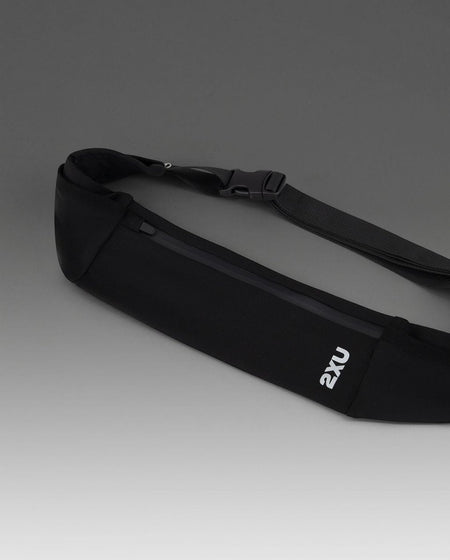2XU - Run Belt - black/black - 2X-UQ7270G-BLK/BLK-OSFA - Sportbrands24