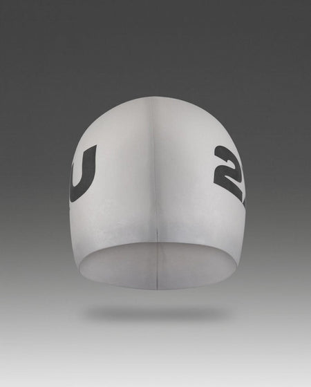 2XU - Unisex Silicone Swim Cap Schwimmmütze - silver/silver - 2X-US1355F-SIL/SIL-OSFA - Sportbrands24