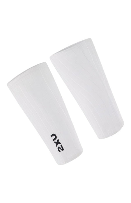 2XU - Light Speed Areo Calf Sleeves - white/black - 2X-UT7600B-WHT/BLK-L/XL - Sportbrands24