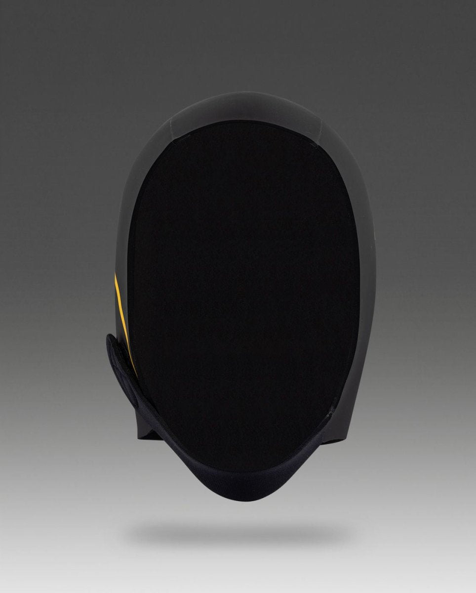 2XU - Neoprene Swim Cap Neoprenmütze - black/ambition - 2X-UW7024F-BLK/ABN-L/XL - Sportbrands24