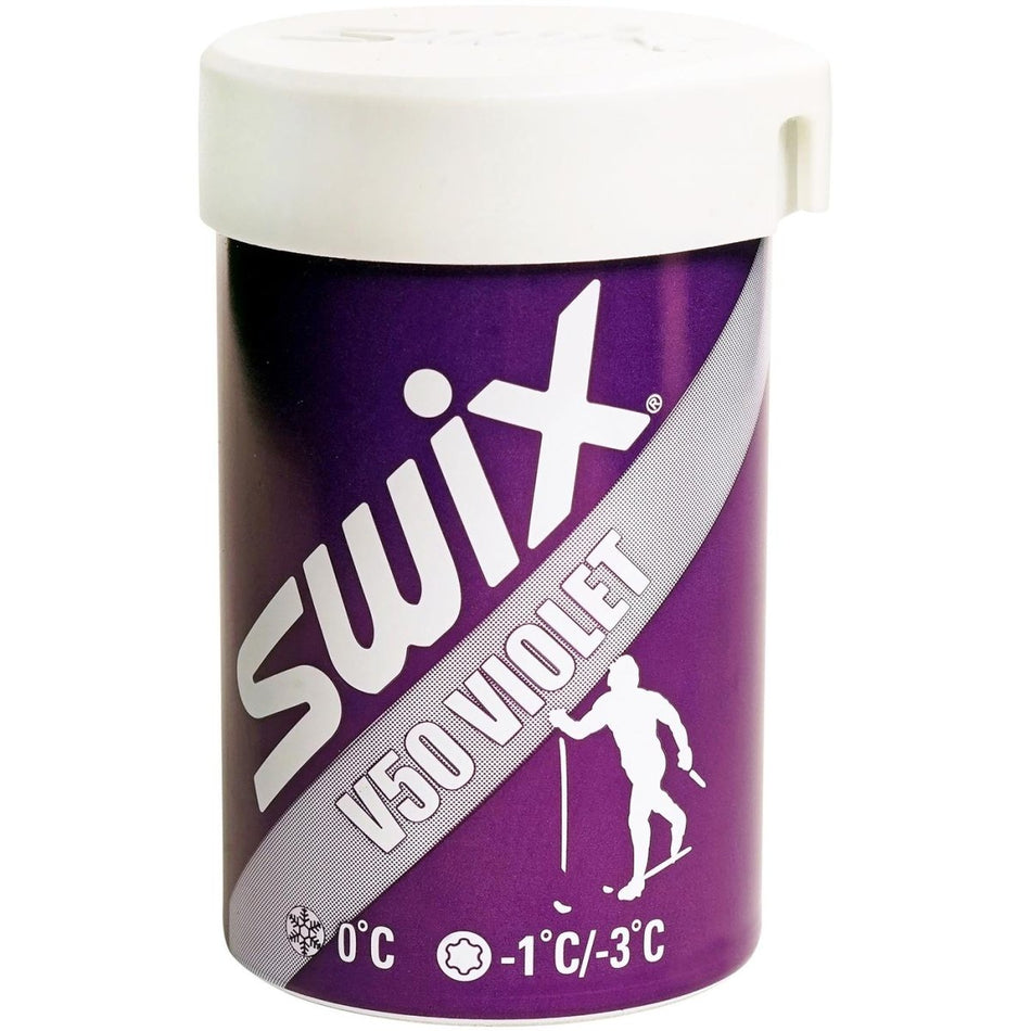 Swix - V50 Violet Hardwax 0°C Steigwachs - V50 Violet Hardwax 0°C, 43g - SX-V0050 - Sportbrands24