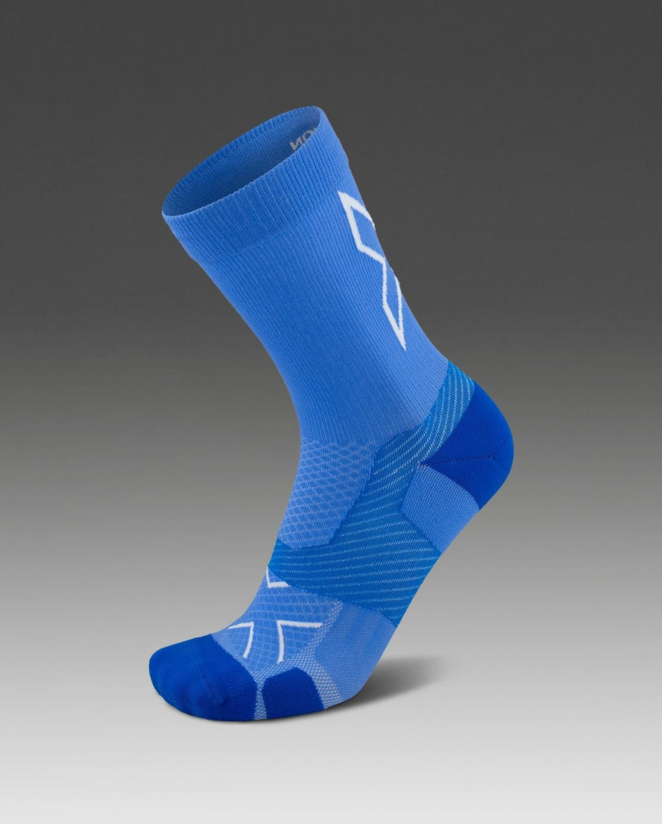 2XU - Vectr Light Cushion Crew Socks Sportsocke - nebula/surf - 2X - UA7005E - NBA/SUF - S - Sportbrands24