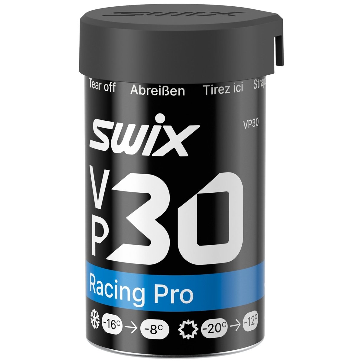 Swix - VP30 Pro Light Blue -16°C to -8°C Kick Wachs - VP30 Pro Light Blue -16°C to -8°C, 43g - SX-VP30 - Sportbrands24
