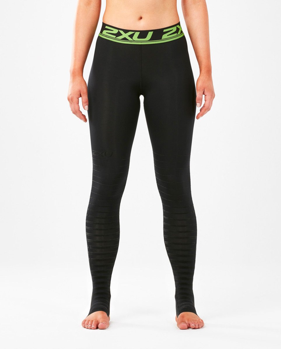 2XU - Power Recovery Compr Tights Damen - black/nero - 2X-WA4418B-BLK/NRO-L - Sportbrands24