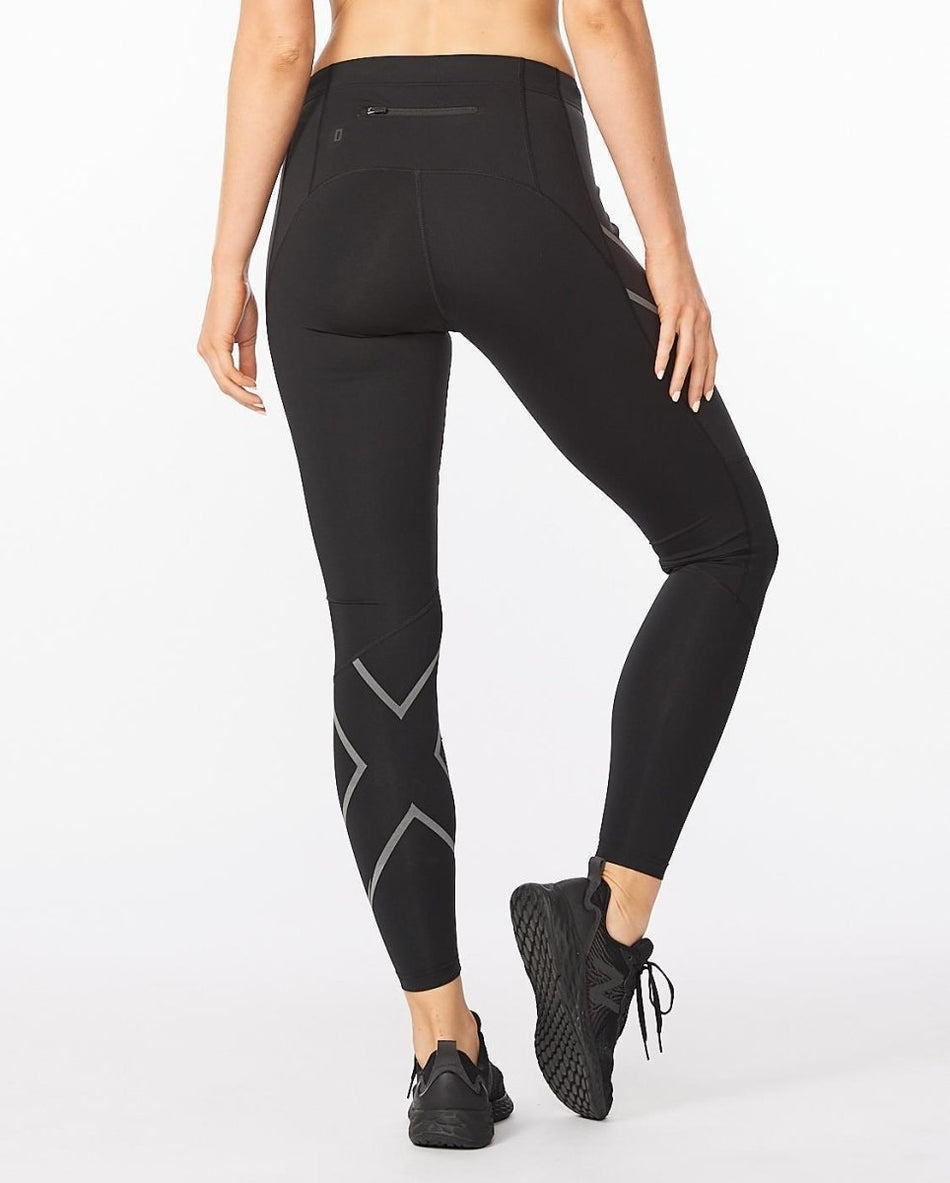 2XU - Ignition Shield Comp Tights Damen - black/black reflective - 2X-WA6312B-BLK/BRF-MT - Sportbrands24