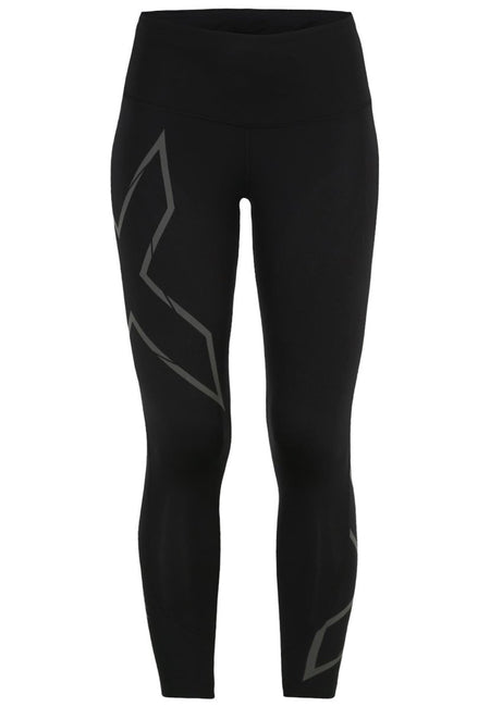 2XU - Light Speed Mid - Rise Comp Lauftights Damen - black/ black reflective - 2X-WA6523B-BLK/BRF-MT - Sportbrands24