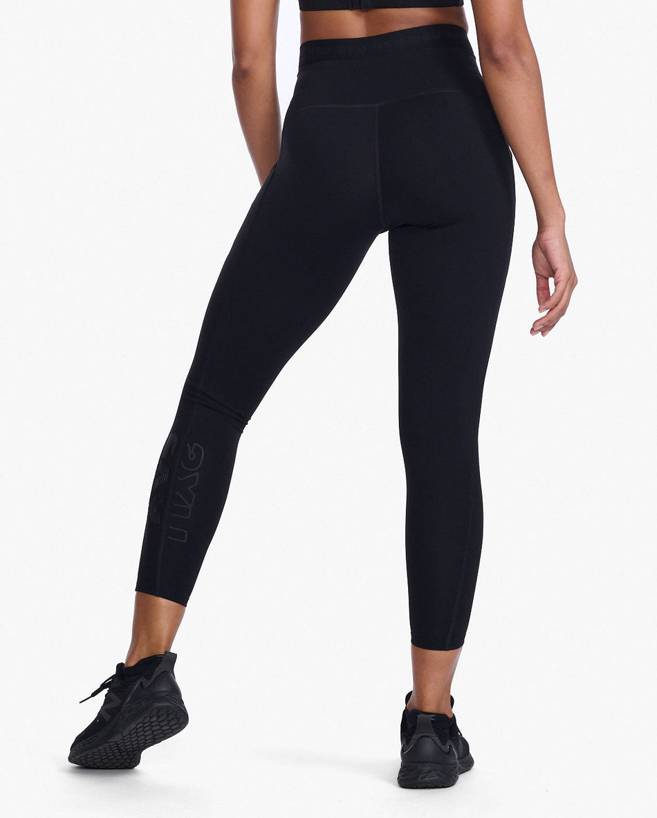 Form Stash Hi-Rise Fitnesstights Damen - black/black