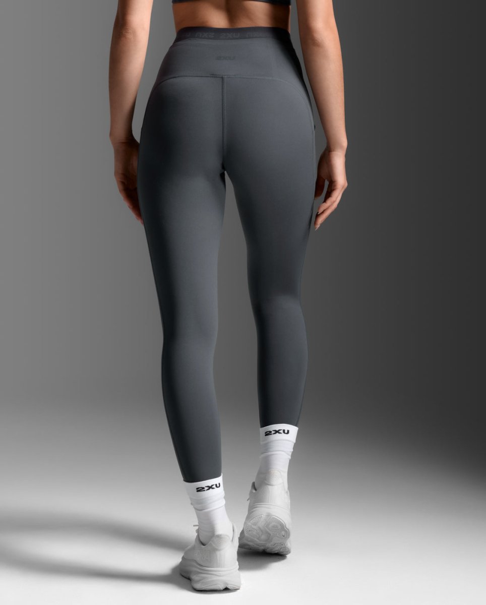 2XU - Form Stash Hi-Rise Fitnesstights Damen - india ink/india ink1 - 2X-WA6874B-IDK/ID1-XXS - Sportbrands24
