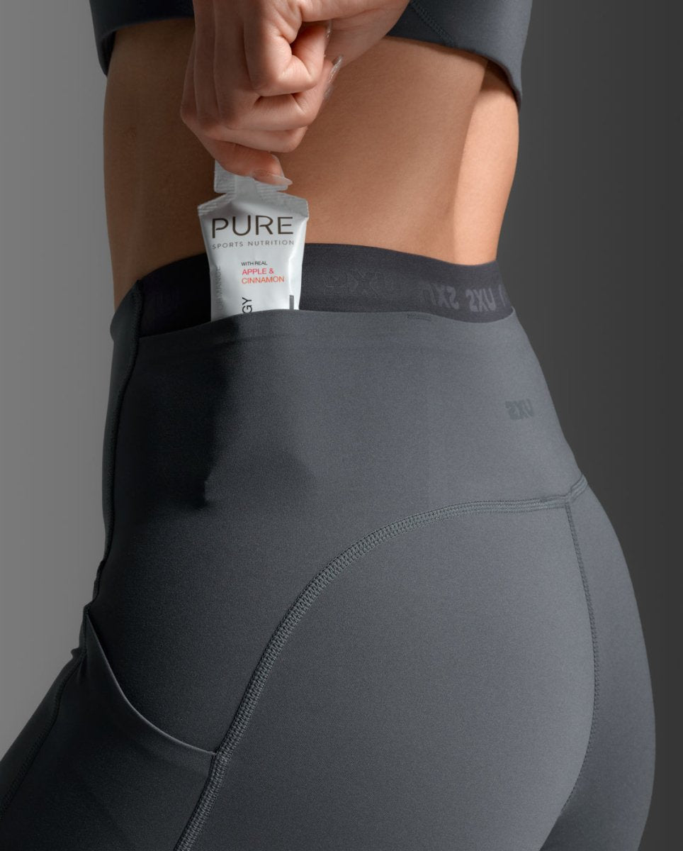 2XU - Form Stash Hi-Rise Fitnesstights Damen - india ink/india ink1 - 2X-WA6874B-IDK/ID1-XXS - Sportbrands24