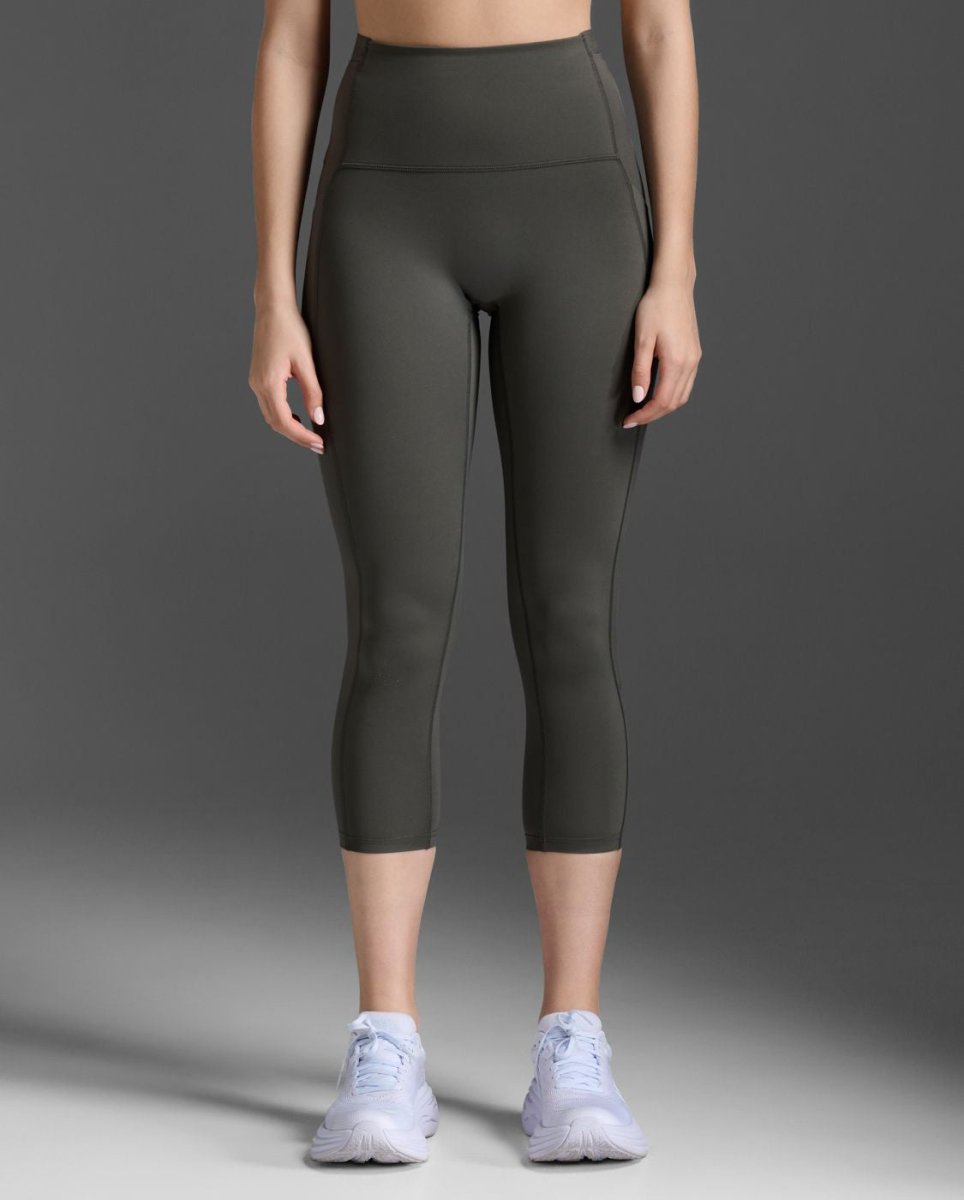 2XU - Form Stash Hi - Rise Compression 7/8 Tights 7/8 Damen - jupiter/jupiter - 2X-WA6908B-JUP/JUP-M - Sportbrands24
