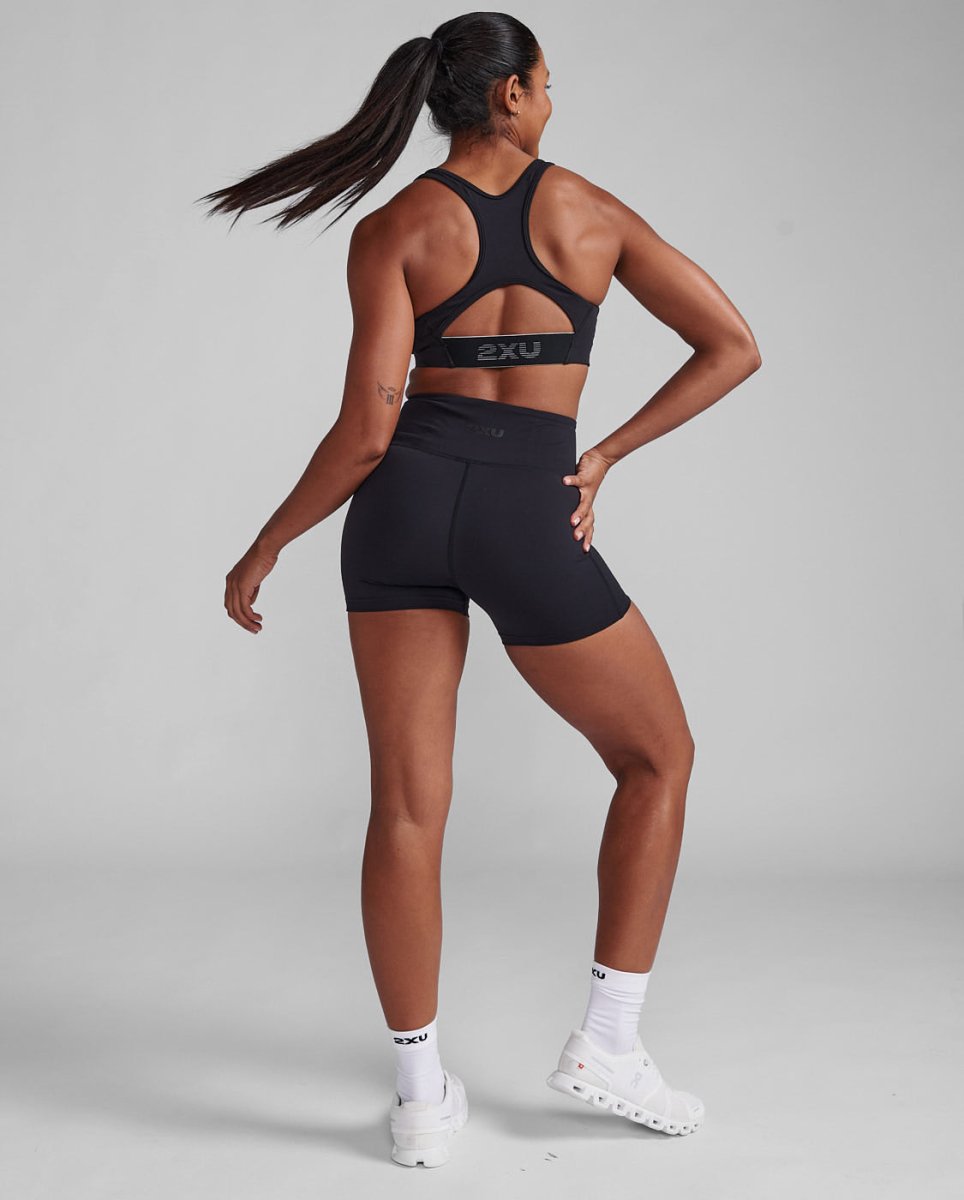 2XU - Form Stash Hi - Rise Compression Tights Damen - black/black - 2X-WA7300B-BLK/BLK-XXS - Sportbrands24