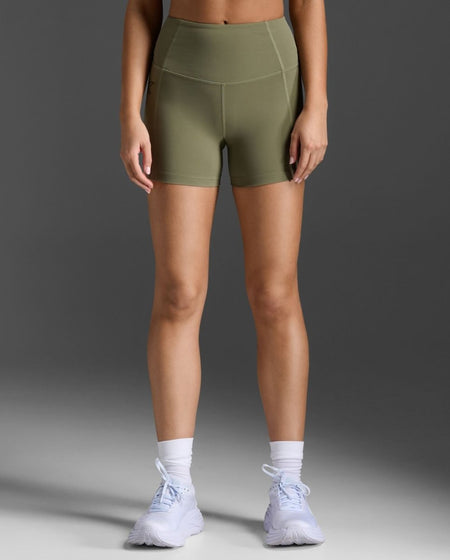 2XU - Form Stash Hi - Rise Compression Tights Damen - hunter green/hunter green - 2X-WA7300B-HTG/HTG-XS - Sportbrands24