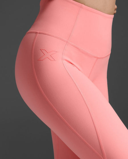 2XU - Form Hi - Rise Compression Tights Damen - pink glow/pink glow - 2X-WA7301B-PKG/PKG-XS - Sportbrands24