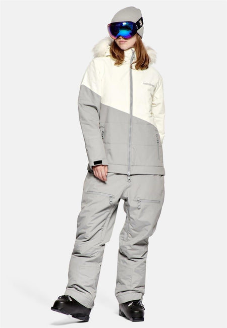Oneskee - Parka Overall Damen - grey / egret - OS-W23-PARKA-GRYEGRET-1 - Sportbrands24