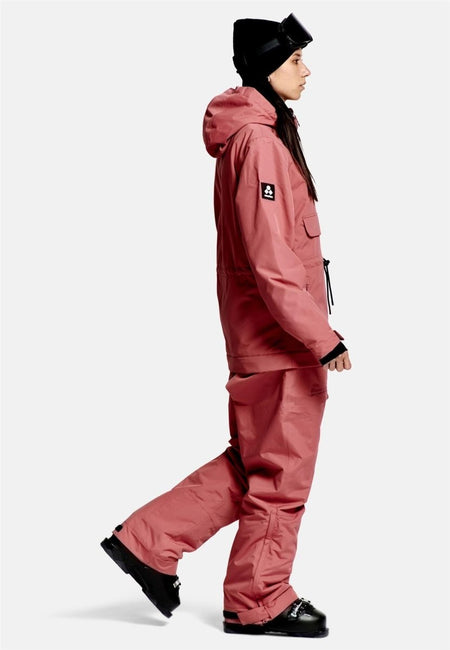 Oneskee - Smock Overall Damen - mauve - OS-W23-SMOCK-MAUVE-1 - Sportbrands24