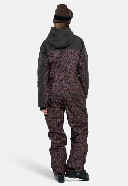 Oneskee - Snow Suit Overall Damen - brown leopard - OS-W-SS-BRNLEO-XS - Sportbrands24