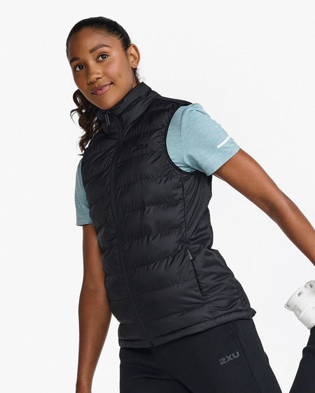 2XU - Commute Packable Insulation Vest Funktionsweste Damen - black/black - 2X-WR7147A-BLK/BLK-XXS - Sportbrands24