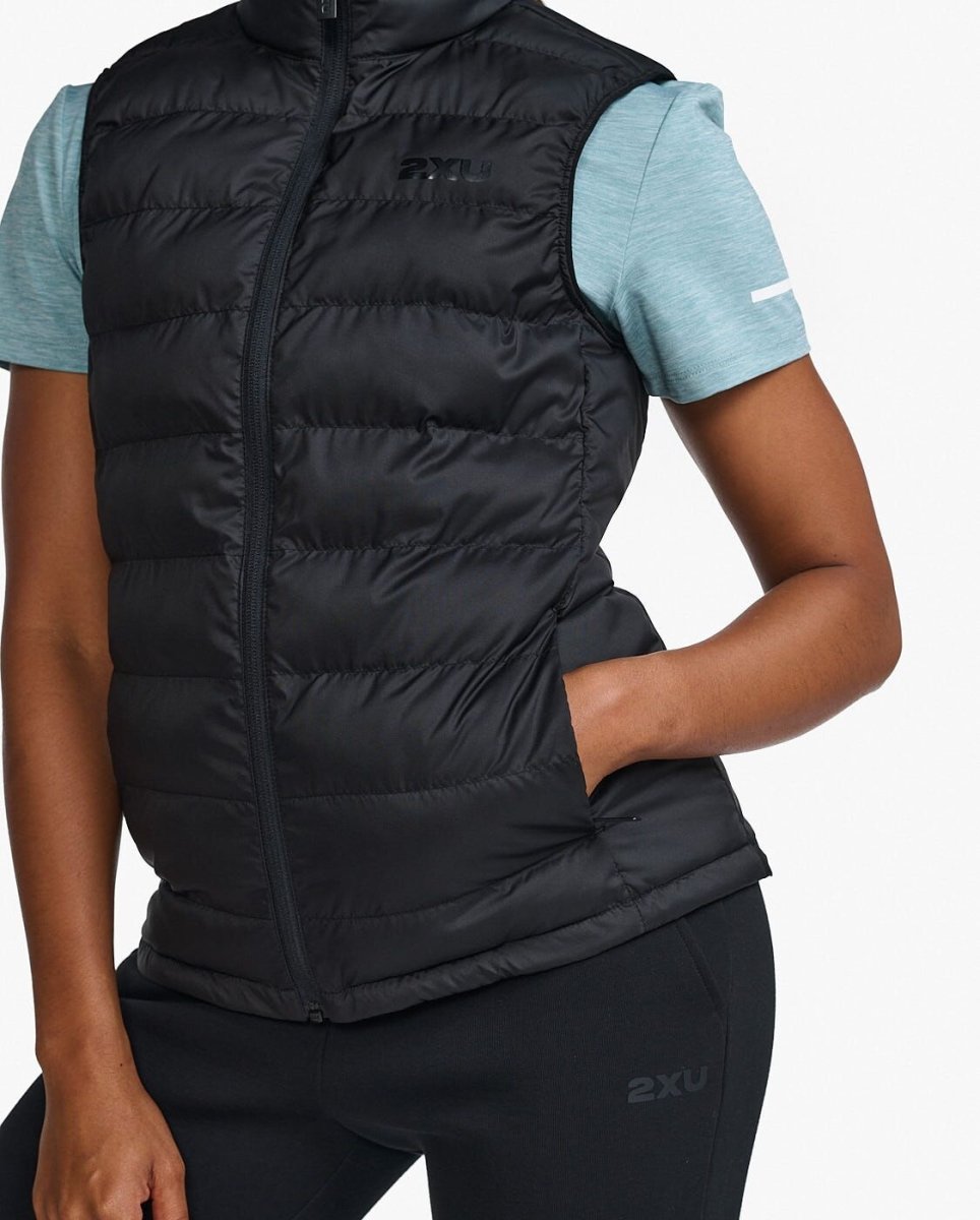 2XU - Commute Packable Insulation Vest Funktionsweste Damen - black/black - 2X-WR7147A-BLK/BLK-XXS - Sportbrands24
