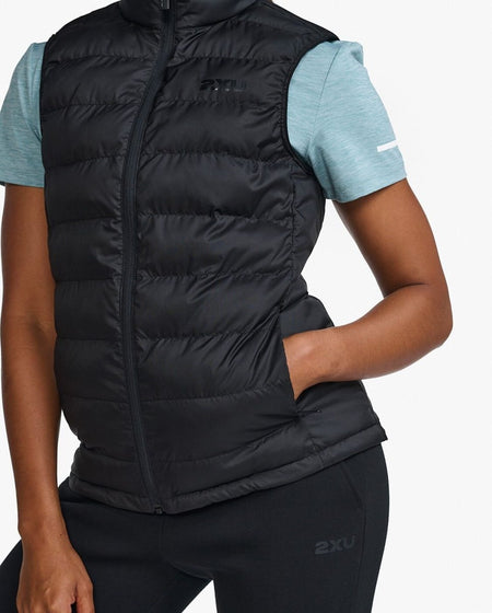2XU - Commute Packable Insulation Vest Funktionsweste Damen - black/black - 2X-WR7147A-BLK/BLK-XXS - Sportbrands24