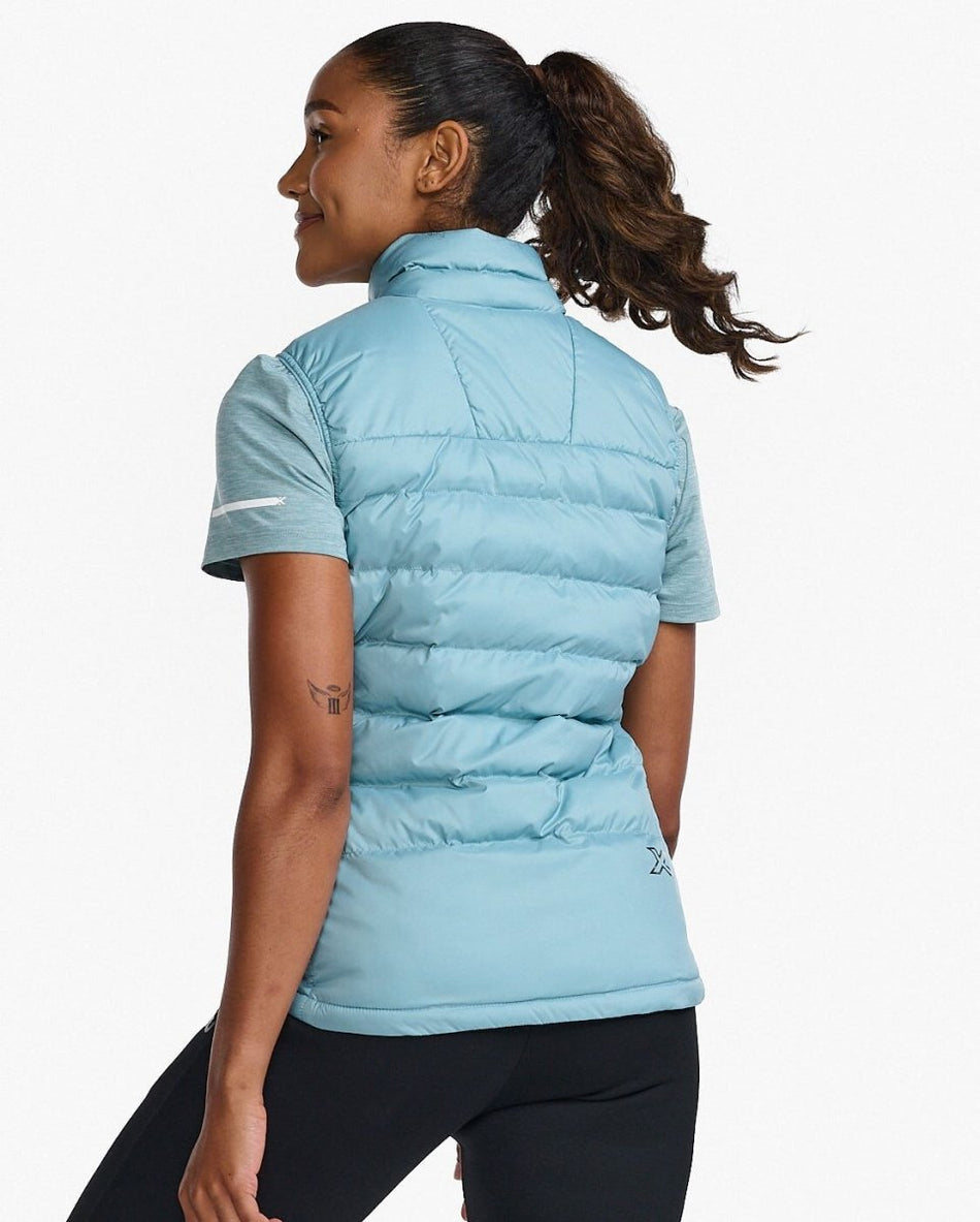 2XU - Commute Packable Insulation Vest Funktionsweste Damen - chambray/chambray - 2X-WR7147A-CMB/CMB-XXS - Sportbrands24