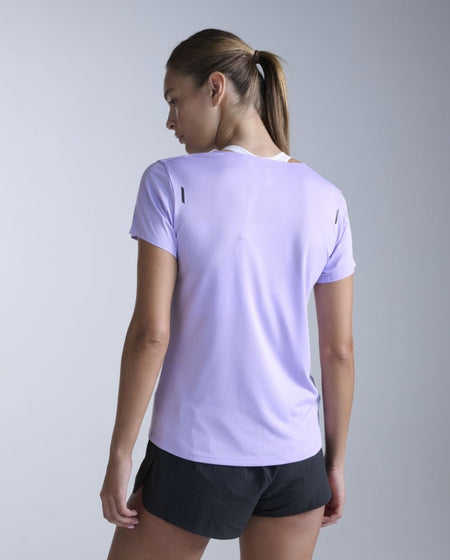 2XU - Light Speed Tech Tee Laufshirt Damen - lavender/lavender reflective - 2X-WR7152A-LAV/LVF-XXS - Sportbrands24