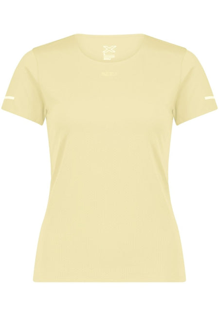 2XU - Light Speed Tech Tee Laufshirt Damen - lemon ice/lemon reflective - 2X-WR7152A-LMI/LMR-XXS - Sportbrands24