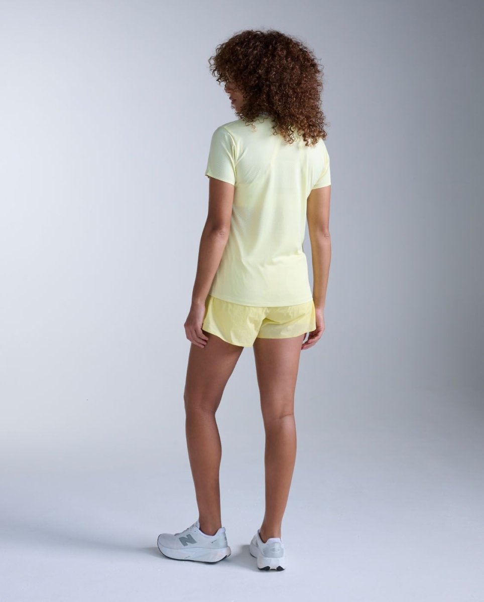 2XU - Light Speed Tech Tee Laufshirt Damen - lemon ice/lemon reflective - 2X-WR7152A-LMI/LMR-XXS - Sportbrands24