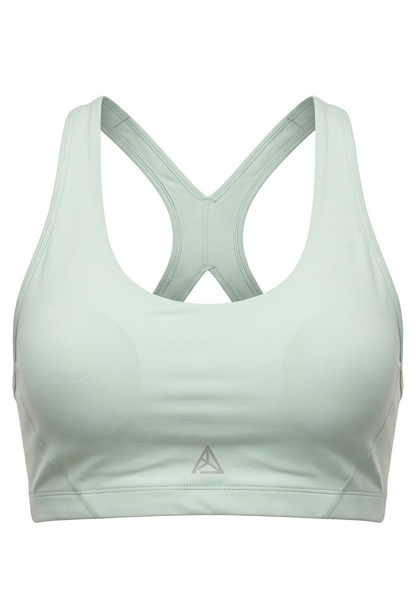 2XU - Aero Mesh Medium Impact Bra Sport - BH Damen - mint dust/mint reflective - 2X-WR7348A-MND/MDR-XXS - Sportbrands24