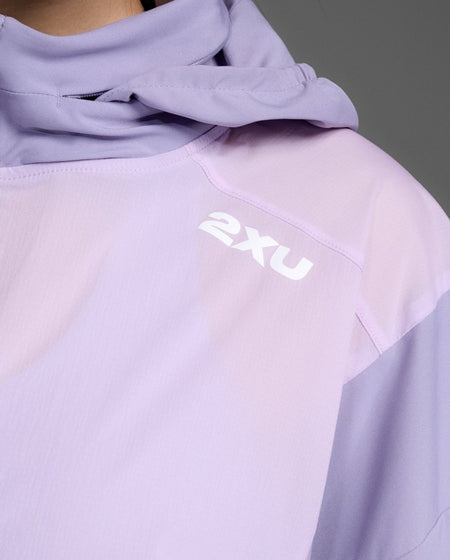 2XU - Aero Sheer Windbreaker Laufjacke Damen - digital lilac/virtual violet - 2X-WR7353A-DGL/VVV-XXS - Sportbrands24
