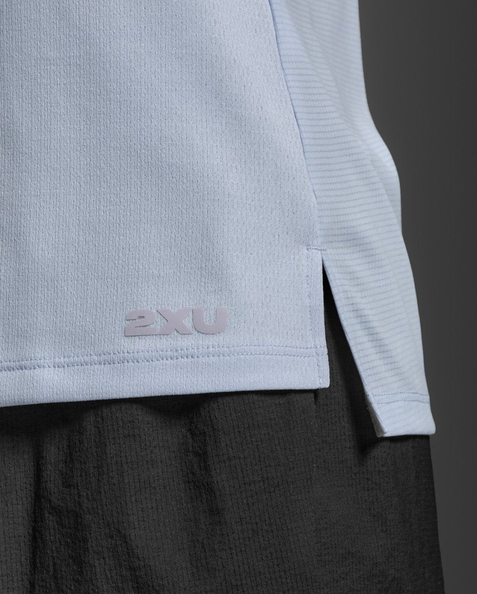 2XU - Aero Mesh Singlet Laufshirt Damen - halogen/halogen reflective - 2X-WR7418A-HAL/HAF-XXS - Sportbrands24