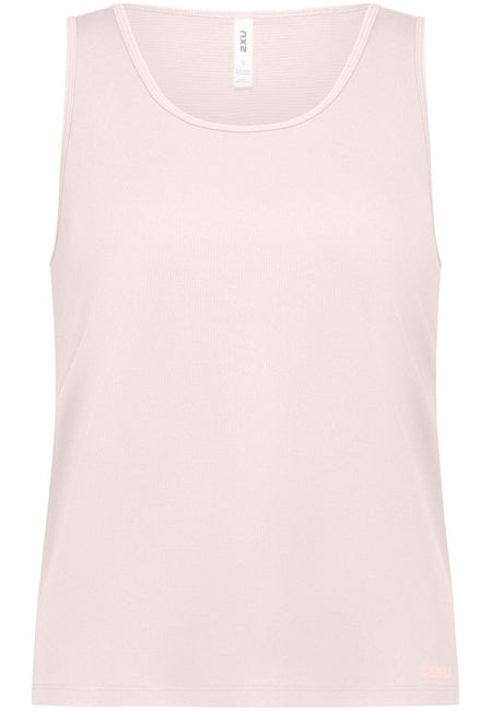 2XU - Aero Mesh Singlet Laufshirt Damen - pink frost/pinkfrostreflective - 2X-WR7418A-PIF/PRF-XXS - Sportbrands24