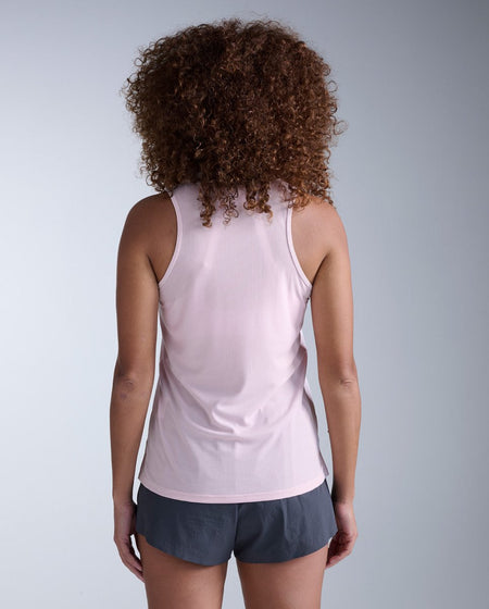 2XU - Aero Mesh Singlet Laufshirt Damen - pink frost/pinkfrostreflective - 2X-WR7418A-PIF/PRF-XXS - Sportbrands24
