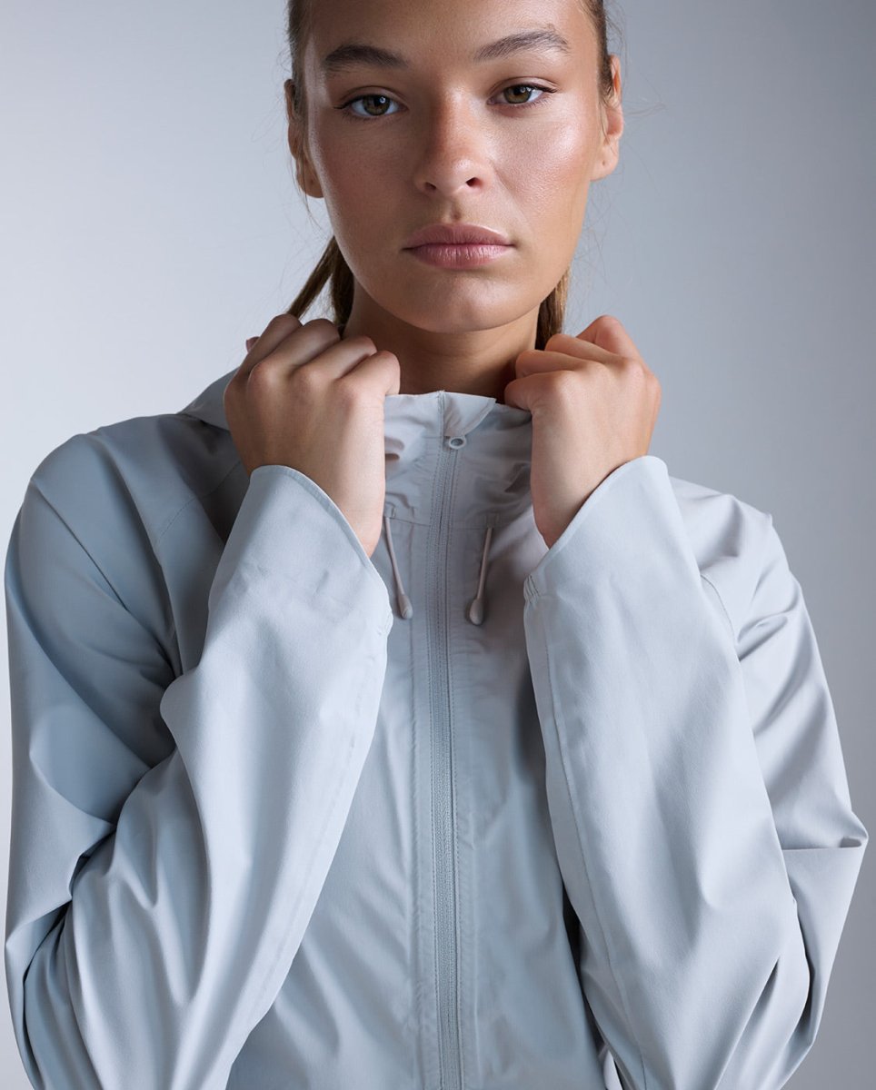 2XU - Ignition Shield Jacket Windjacke Damen - harbor mist/silver reflective - 2X-WR7546A-HBM/SRF-XXS - Sportbrands24