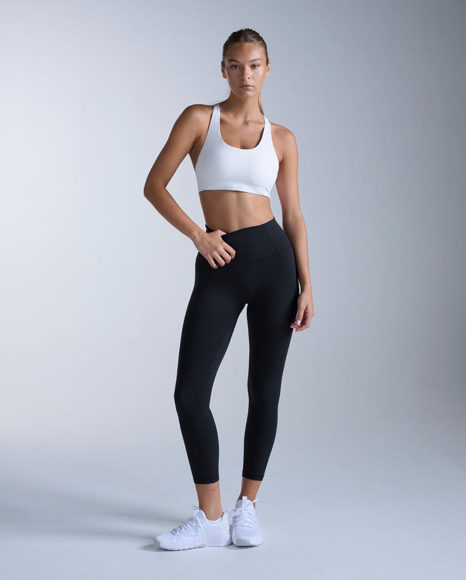 Form Fluid Hi-Rise 7/8 Fitnesstights Damen - black/black