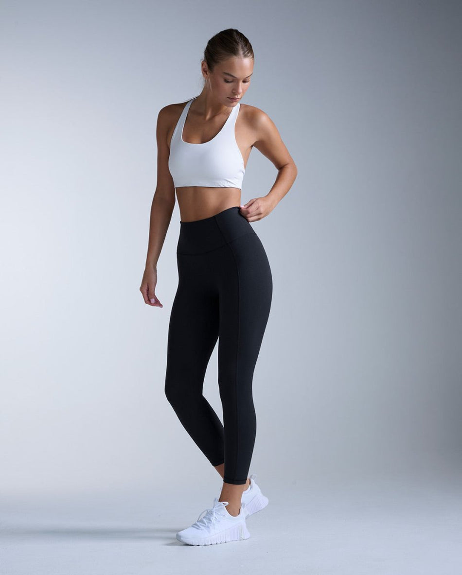 Form Fluid Hi-Rise 7/8 Fitnesstights Damen - black/black